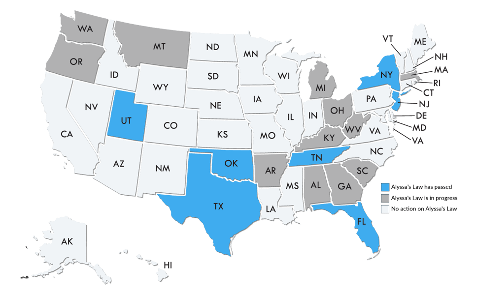 Alyssas Law Map